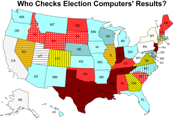 map of state audit policies
